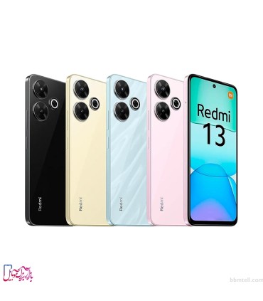 شیائومی مدل Redmi 13 ظرفیت 128 گیگابایت و رم 8 گیگابایت