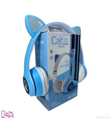 هدفون بلوتوثی Cat ear Headphones مدل VIV-23M