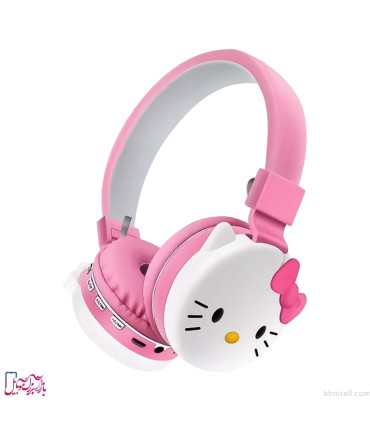هدفون بلوتوثی مدل AH-806D طرح هلو کیتی