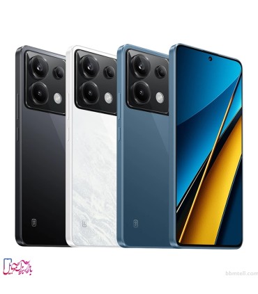 شیائومی مدل Poco X6 5G ظرفیت 256 گیگابایت و رم 12 گیگابایت