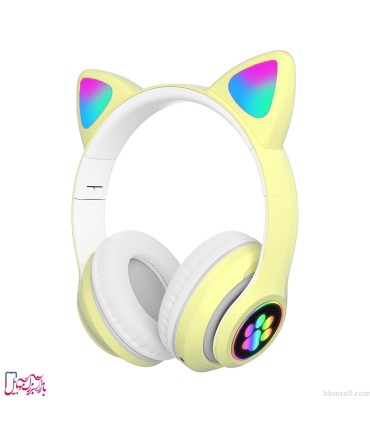 هدفون بلوتوثی Cat Ear مدل B39M