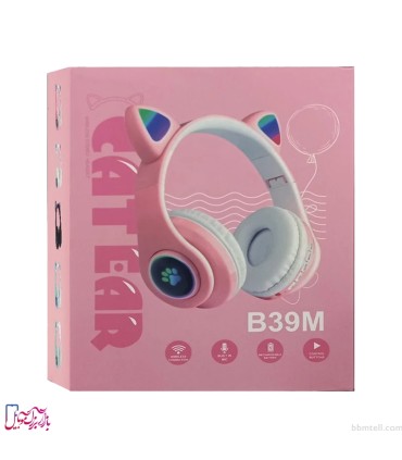 هدفون بلوتوثی Cat Ear مدل B39M
