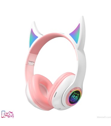 هدفون بلوتوثی طرح گربه ای مدل STN-25