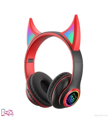 هدفون بلوتوثی طرح گربه ای مدل STN-25