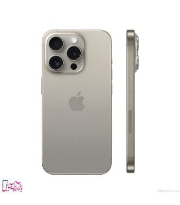 اپل مدل iPhone 15 pro A3104 ZAA (Not Active) MT حافظه 128 گیگ