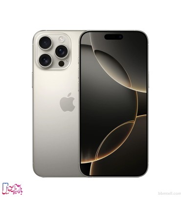 اپل مدل iPhone 16 Pro Max A3297 ZAA (Not Active) MY حافظه 512 گیگ