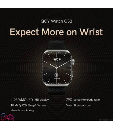 ساعت هوشمند QCY مدل GS2 SmartWatch