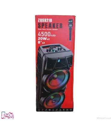 اسپیکر بلوتوثی قابل حمل مدل ZQS 8210