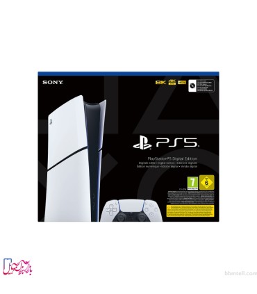 کنسول بازی سونی پلی‌استیشن 5 دیجیتال اسلیم (PlayStation 5 Slim Digital Edition) | مدل CFI-2016 حافظه ۱ ترابایت
