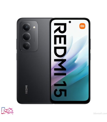 شیائومی مدل Redmi 15 4G ظرفیت 256 گیگابایت و رم 8 گیگابایت