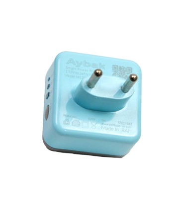 تبدیل شارژر دیواری سه‌به‌دو آیبک مدل M120 تایمردار با گارانتی ۳۶ ماهه