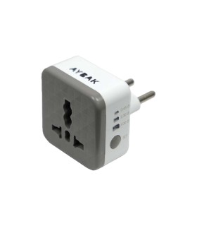 تبدیل شارژر دیواری سه‌به‌دو آیبک مدل M120 تایمردار با گارانتی ۳۶ ماهه