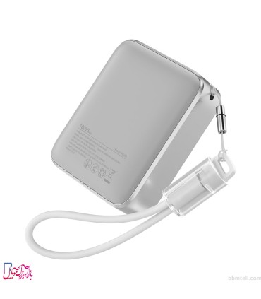 پاوربانک کیو سی وای مدل QCY PB10D با ظرفیت ۱۰۰۰۰ میلی‌آمپر و شارژ سریع ۲۲.۵ وات