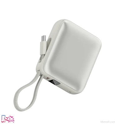 پاوربانک کیو سی وای مدل QCY PB10C با ظرفیت ۱۰۰۰۰ میلی‌آمپر و شارژ سریع ۳۵ وات