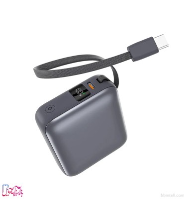 پاوربانک کیو سی وای مدل QCY PB10C با ظرفیت ۱۰۰۰۰ میلی‌آمپر و شارژ سریع ۳۵ وات