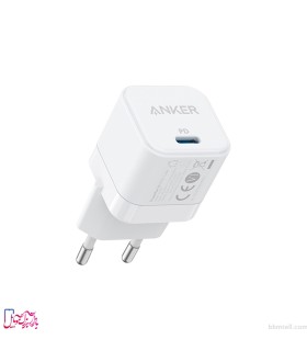 شارژر دیواری انکر مدل PowerPort III Cube (A2149) توان 20 وات با پورت USB-C (دوپین)