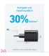 شارژر دیواری انکر مدل Compact Charger (A2640) توان ۳۰ وات و پورت USB-C (دو پین)