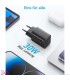 شارژر دیواری انکر مدل Compact Charger (A2640) توان ۳۰ وات و پورت USB-C (دو پین)