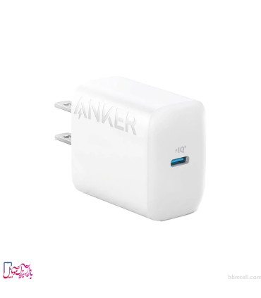 شارژر دیواری انکر مدل Select Charger (A2347) توان ۲۰ وات و پورت USB-C (سه‌پین)