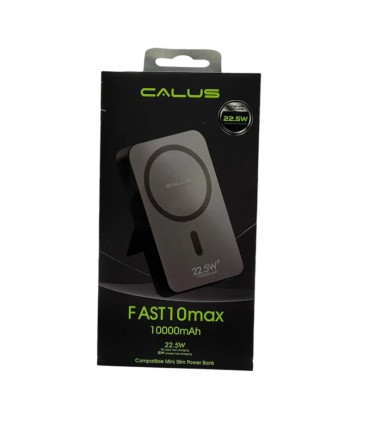 پاوربانک کالوس مدل Fast 10 Max ظرفیت ۱۰۰۰۰ میلی‌آمپر و شارژ سریع ۲۲.۵ وات