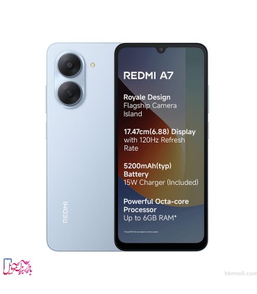 شیائومی مدل Redmi A7 ظرفیت 64 گیگابایت و رم 3 گیگابایت