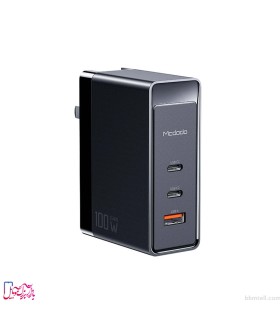شارژر دیواری مک‌دودو مدل CH-810 با توان ۱۰۰ وات و سه پورت خروجی