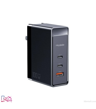 شارژر دیواری مک‌دودو مدل CH-810 با توان ۱۰۰ وات و سه پورت خروجی