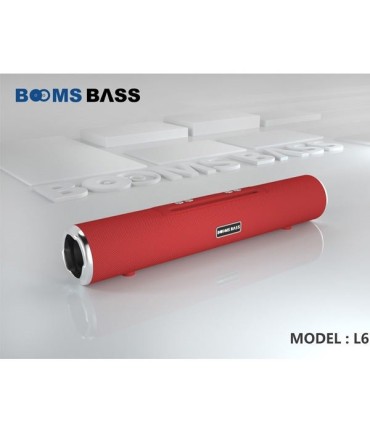 اسپیکر بلوتوثی قابل حمل مدل BOOMS BASS L6