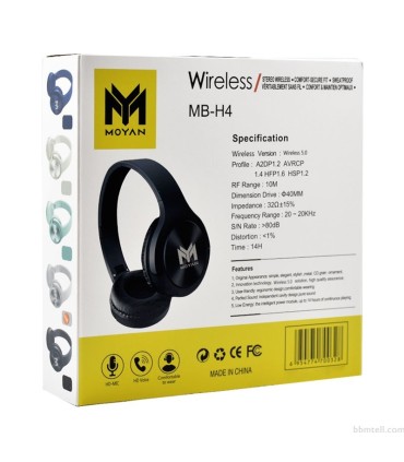 هدفون بلوتوثی مویان مدل MB-H4